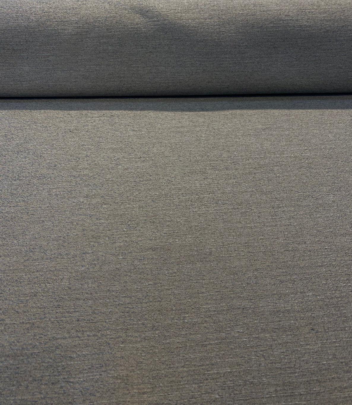 Sunbrella Acrylic Fabric - Static Plain Charcoal, 54" Width (1 Yard)