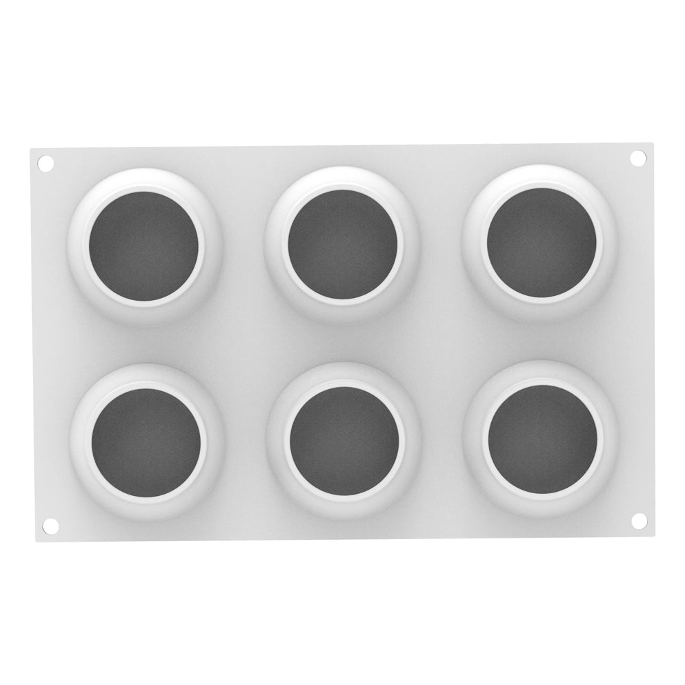 Silikomart STONE 145 Silicone Mold, 6 Cavities