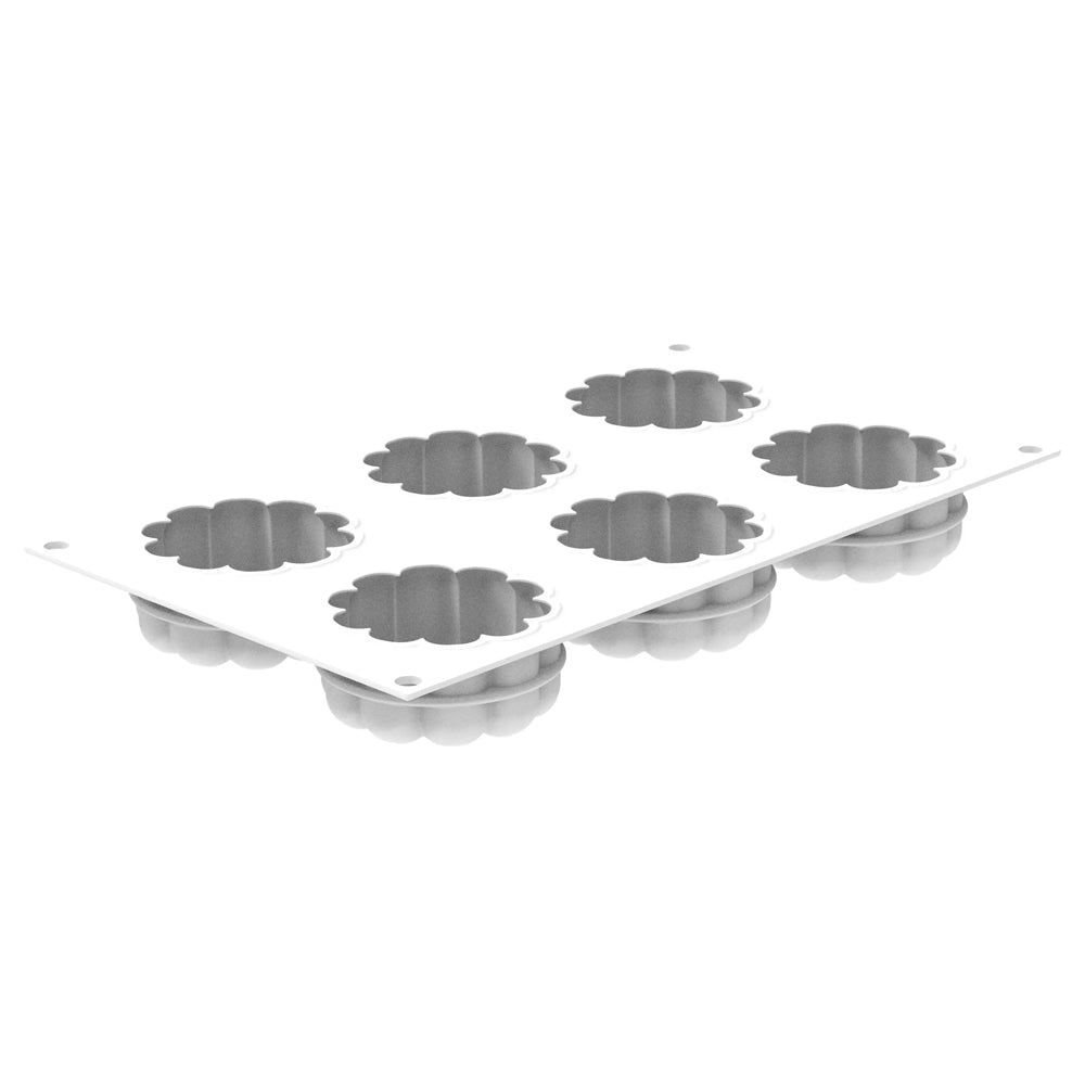 Silikomart CHARLOTTE 100 Silicone Mold, 6 Cavities