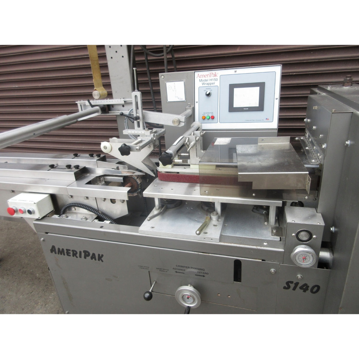 Ameripak S140 Flow Wrapper, Used Excellent Condition - Factory Refurbished