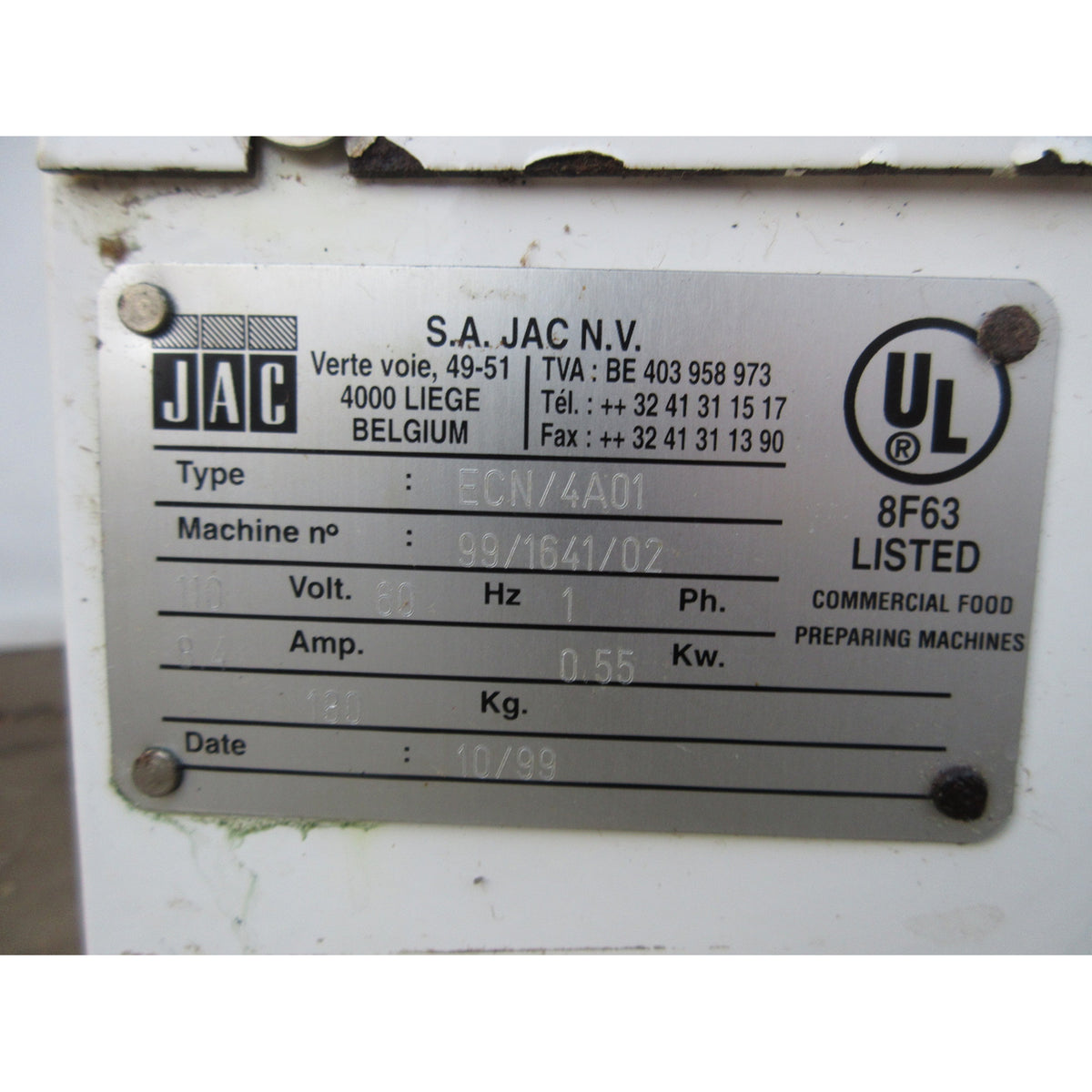 JAC ECN/4A0 Bread Slicer 12mm Cuts, Used Excellent Condition