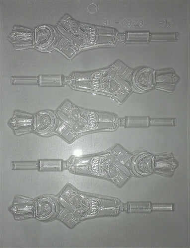Toy Soldier Sucker Chocolate Mold