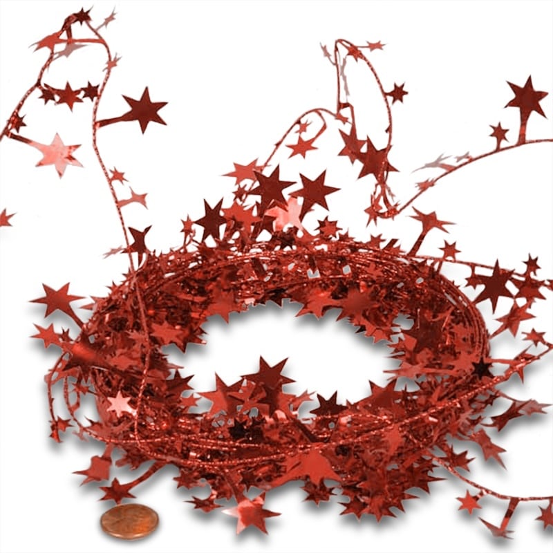 Red Star Garland – 24.5' (1 Roll)