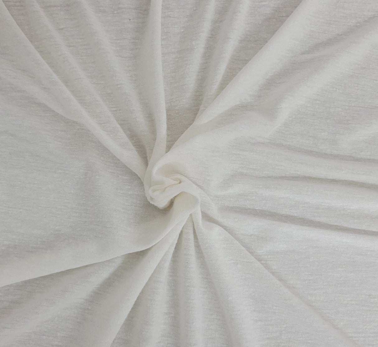 Linen Jersey Knit Off White
