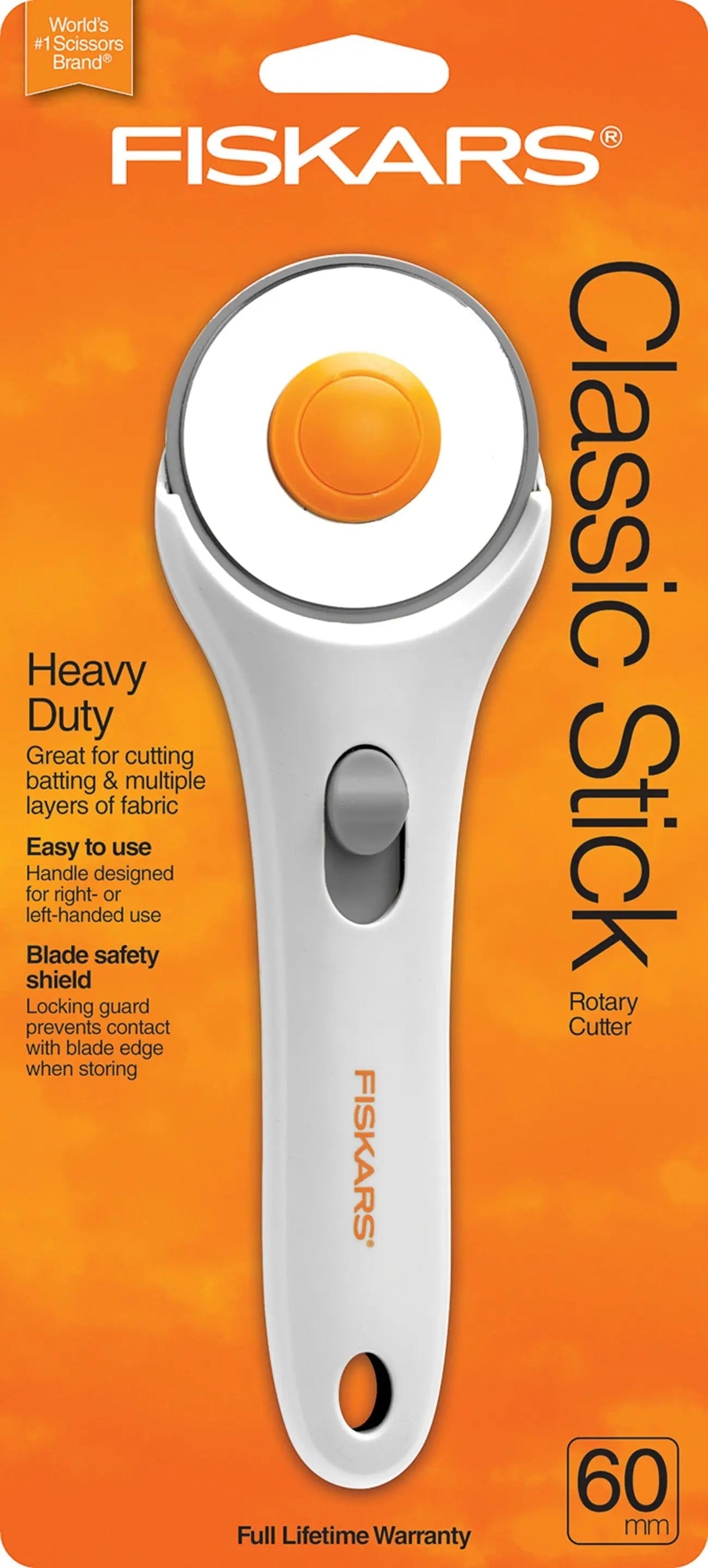 60mm Rotary Cutter White and Orange
