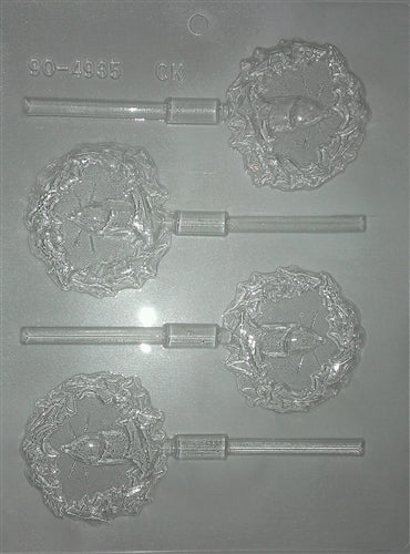 Wreath Sucker Chocolate Mold