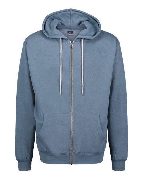 MV Sport Unisex Retro Heather Full-Zip Hooded Sweatshirt