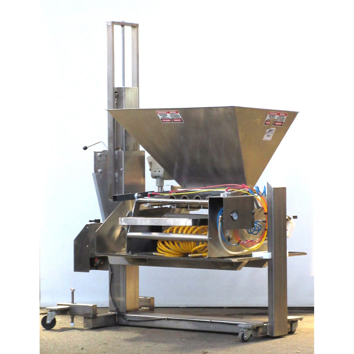 Hinds-Bock 5P-08WT Muffin Depositor, On FMA Muffin Lift, Used Excellent Condition