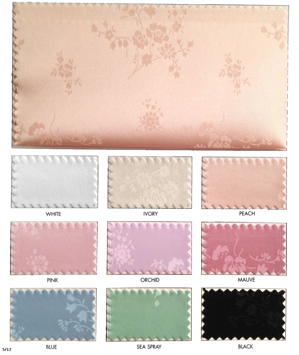 Spandex Satin Jacquard Polyester Spandex Fabric - Mauve/Orchid, 57/58" Width (1 Yard)