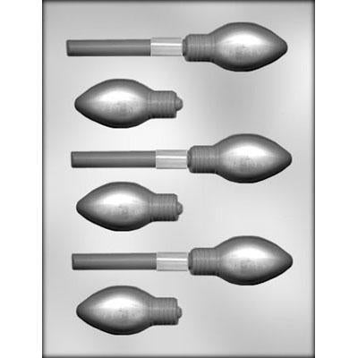 3D Christmas Light Sucker Chocolate Mold