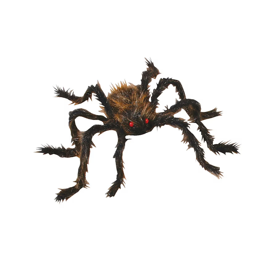 Haunted Living 30-in Posable Hairy Spider Decoration Halloween Prop