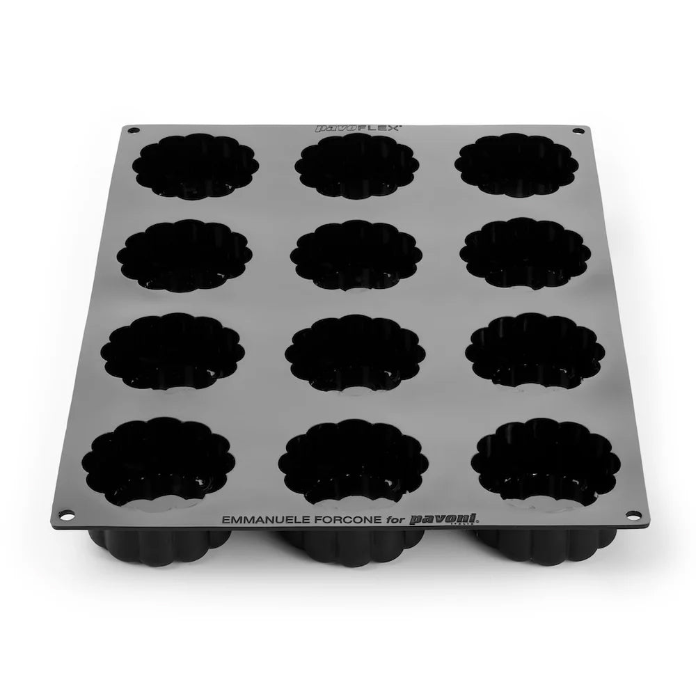 Pavoni Pavoflex PX43129 CHARME Silicone Mold, 12 Cavities