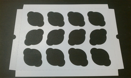 14x10 Cupcake Box 12 Count Insert -10 Pack