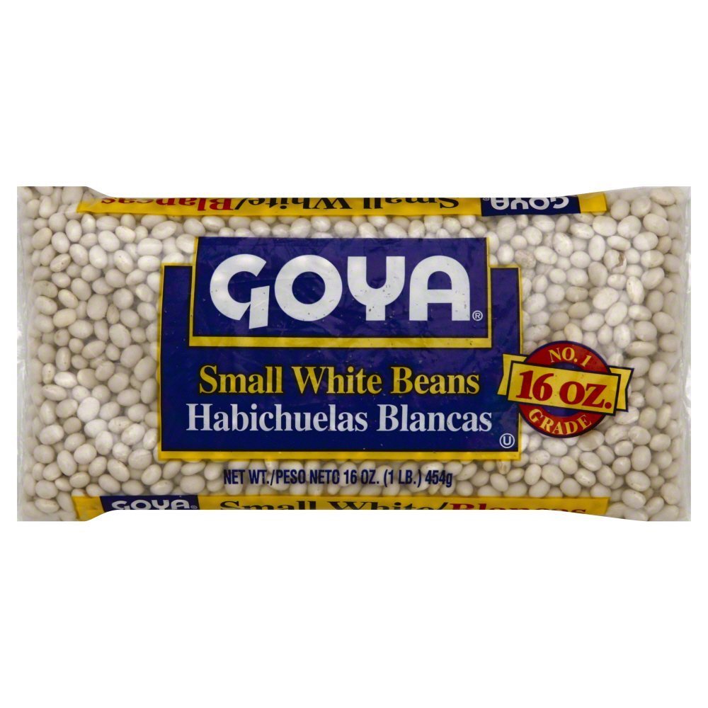 GOYA SMALL WHITE BEANS 16 oz