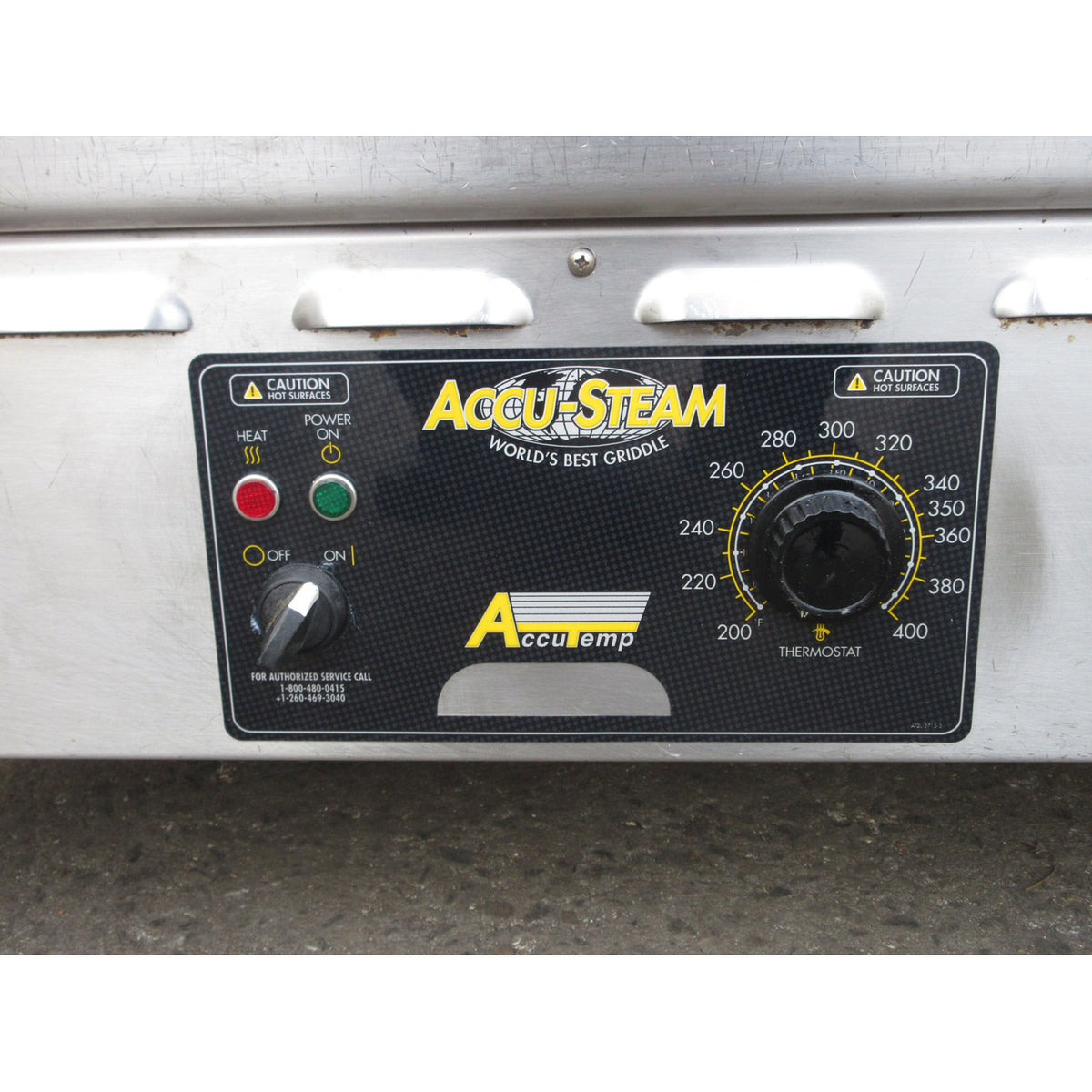 AccuTemp GGF1201A3650-T1 36" x 24" Countertop Natural Gas Griddle, Used Excellent Condition