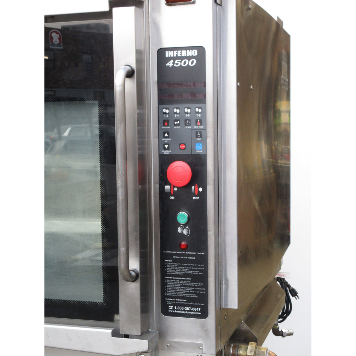 Hardt Inferno 4500 Natural Gas Rotisserie Oven, Used Excellent Condition