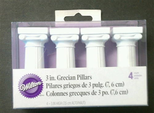 Cake Pillars - Wilton Grecian 3" (303-3606)