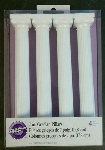 Cake Pillars - Wilton Grecian 7" (303-3705)