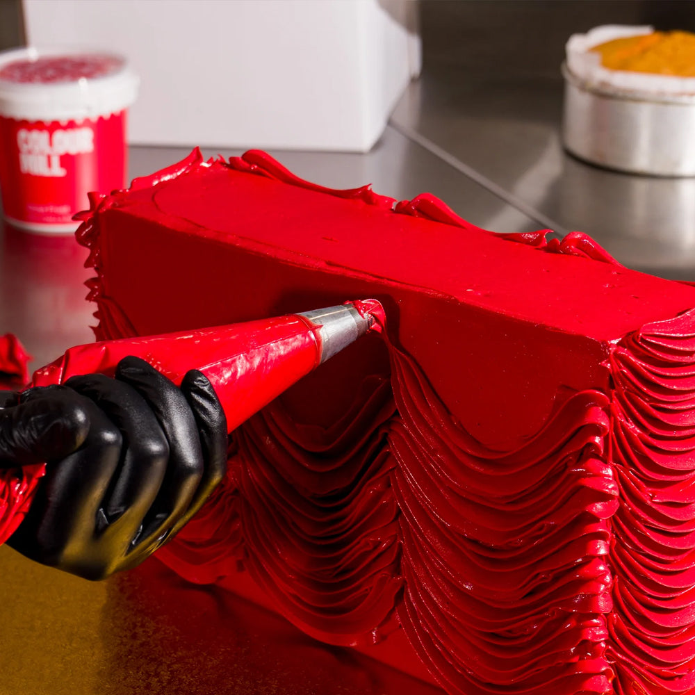 Colour Mill Red Gloss Frost Buttercream, 1 Liter