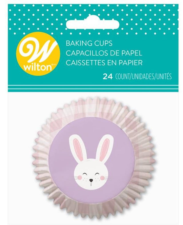Easter Bunny 24 Ct Baking Cups Cupcakes Liners Treats Wilton