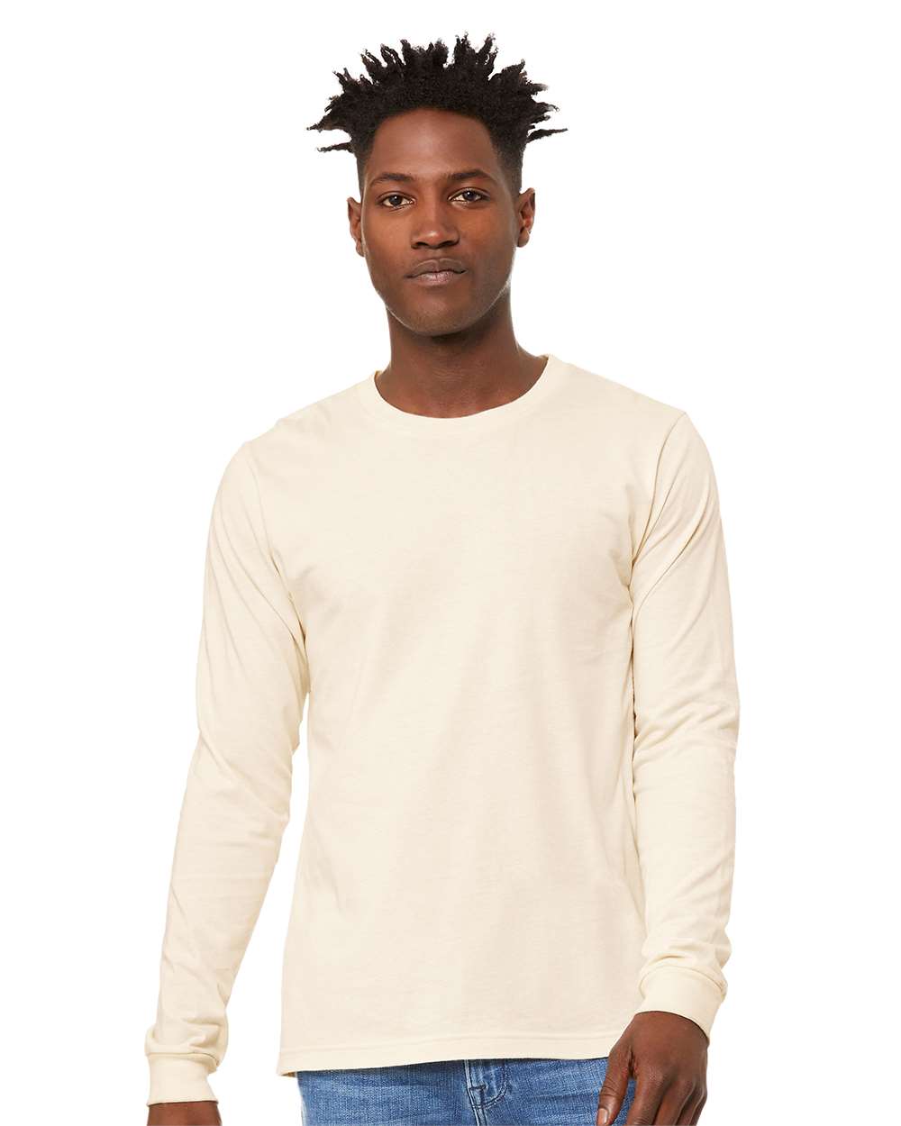 BELLA + CANVAS® Unisex Jersey Crewneck Long Sleeve Tee