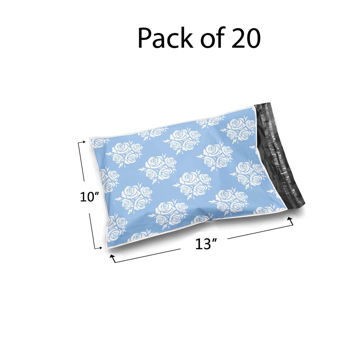 Design Poly Mailer Envelopes - 10 x 13 Glossy (Multi Pack & Design)