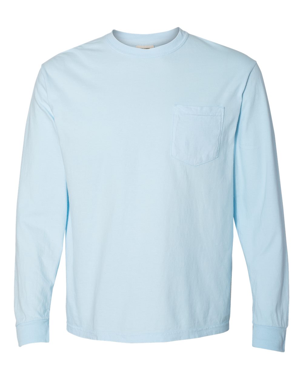 Comfort Colors® Unisex Garment-Dyed Heavyweight Long Sleeve Pocket T-Shirt