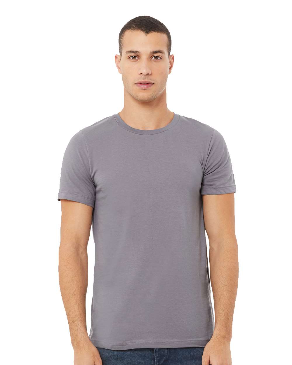 BELLA + CANVAS® Men’s Premium Jersey Crewneck Short Sleeve Tee for Everyday Wear