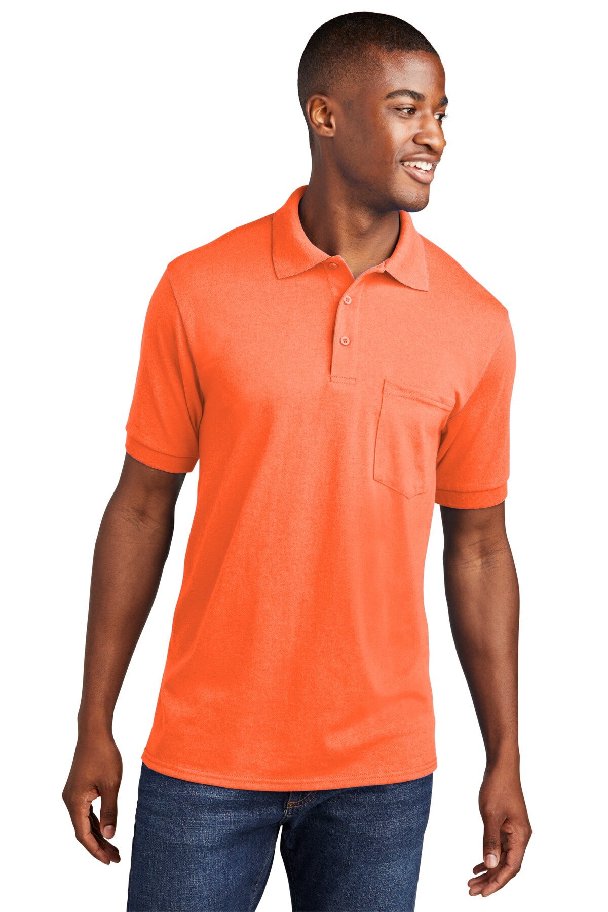 Knit Pocket Polo T-shirt for Men | RADYAN®