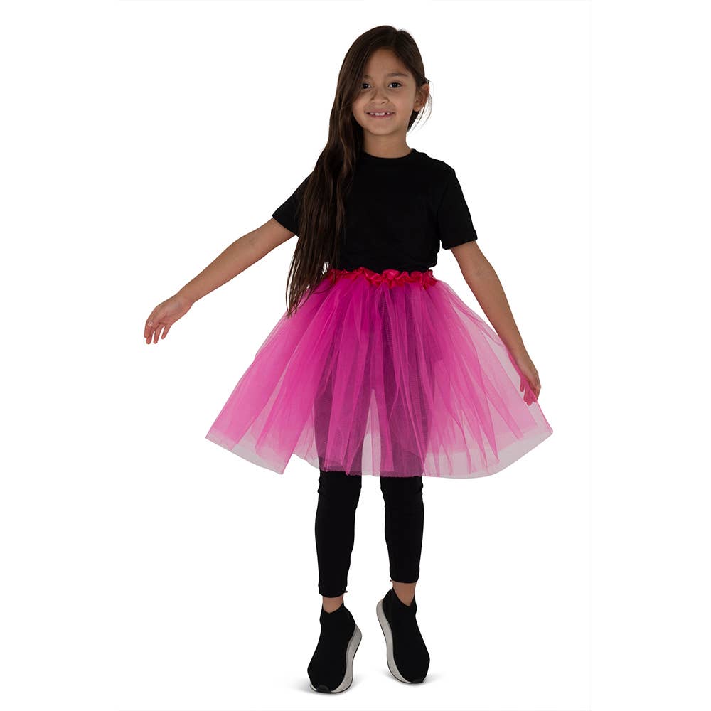 3 Layered Tutu Skirt, Set of 5 Colors - Kids
