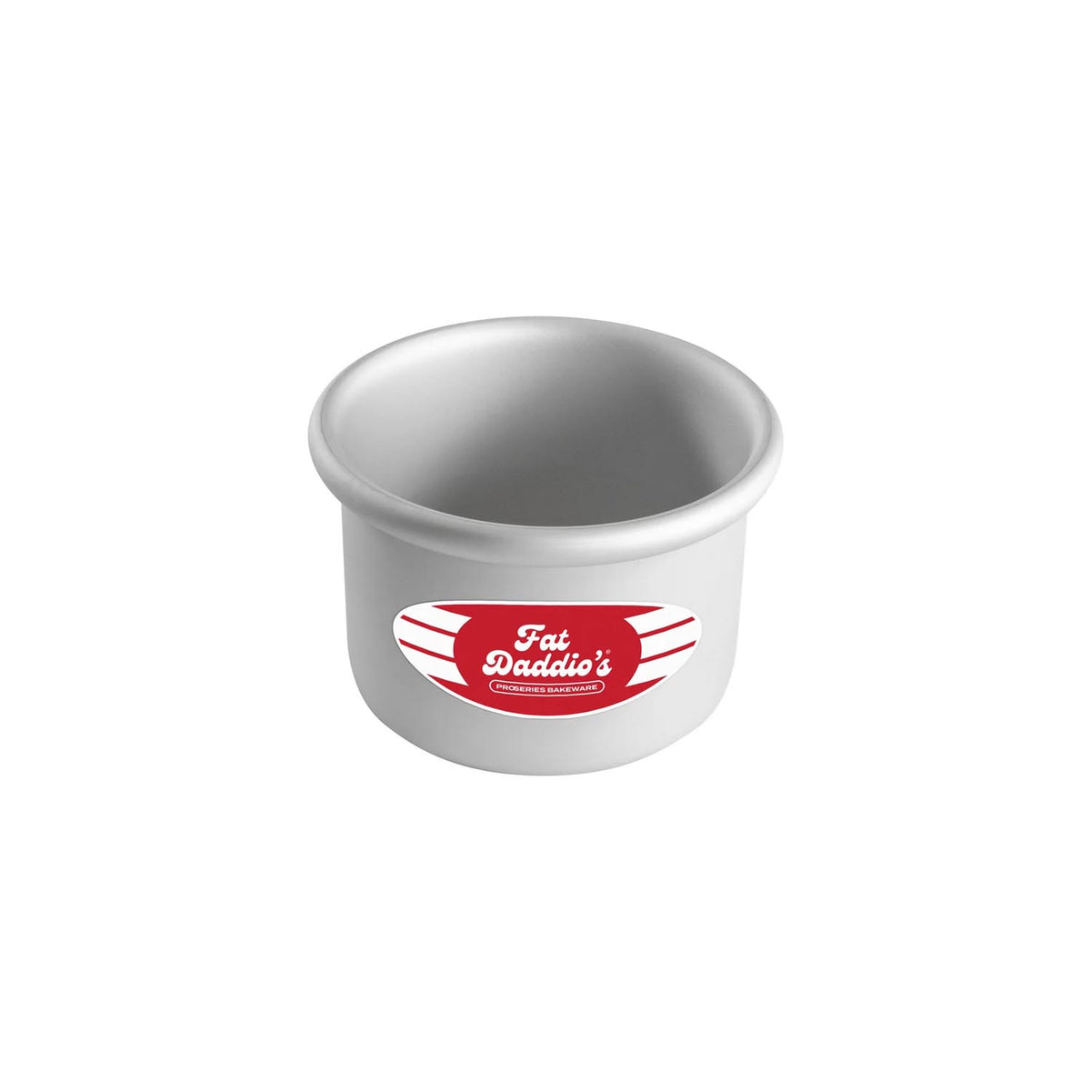 Fat Daddio's Aluminum Round Cake Pan, 4" Dia. x 3" Deep
