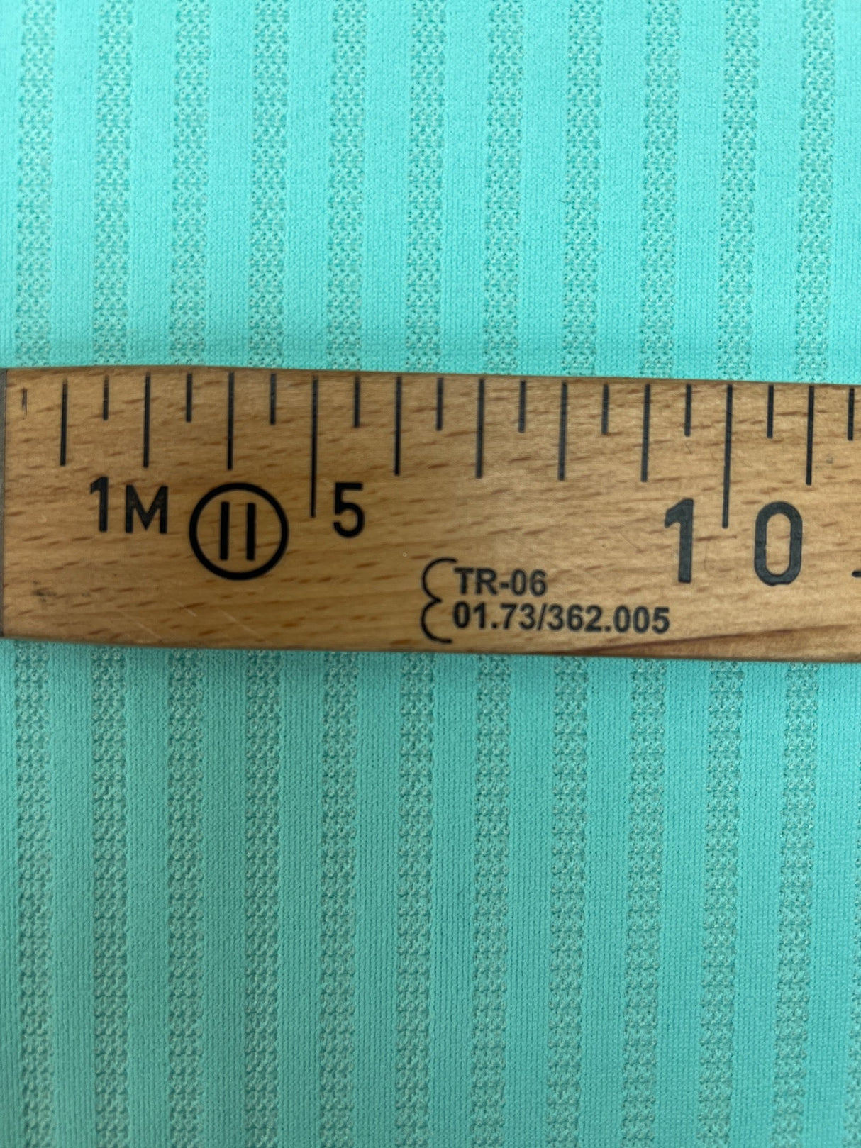 Polyamide Elastane Jacquard Striped Blue