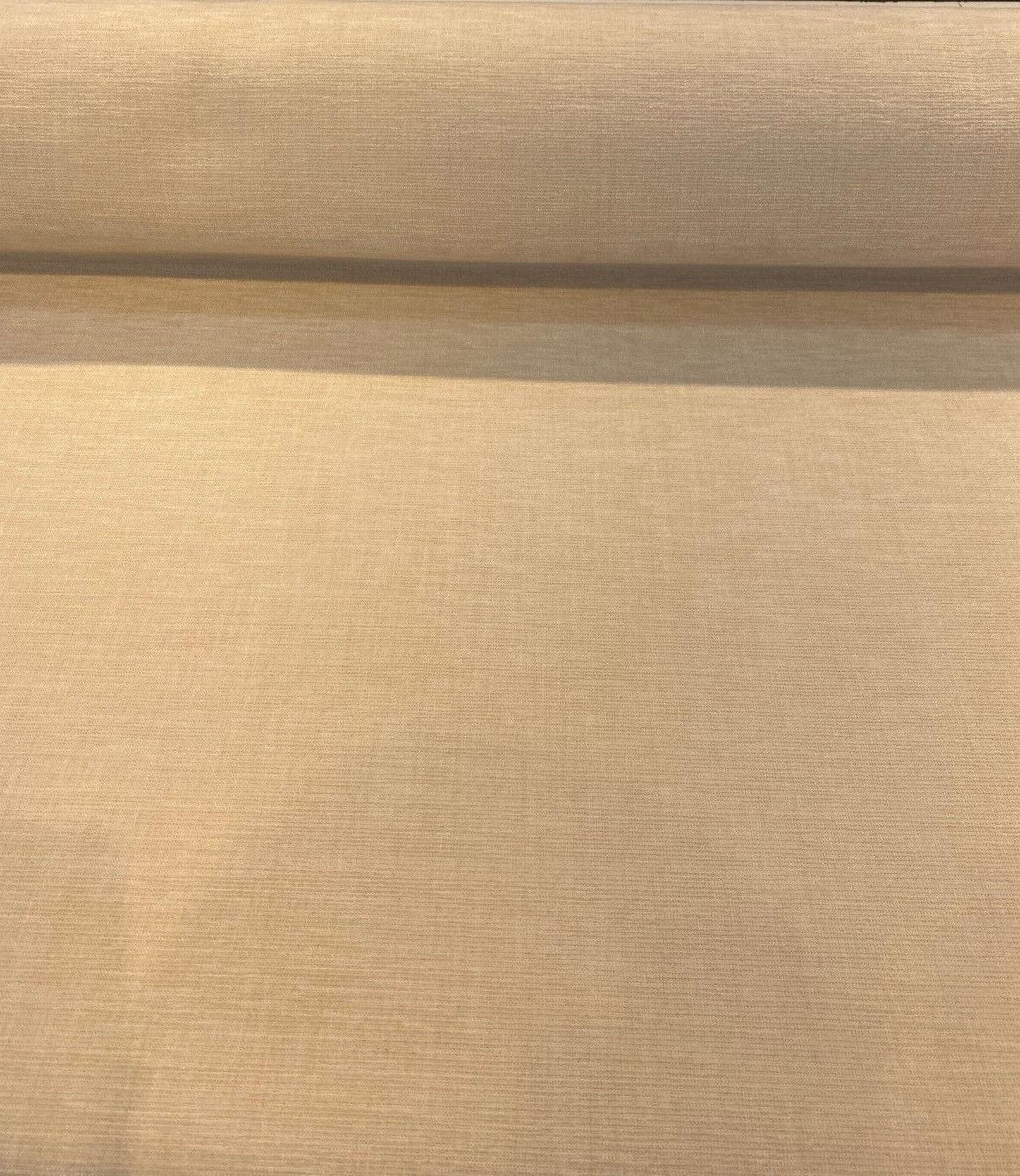 Sunbrella Outdoor Chenille Bliss Velvet Acrylic Fabric - Cream Plush Upholstery, 54" Width (By The Yard)