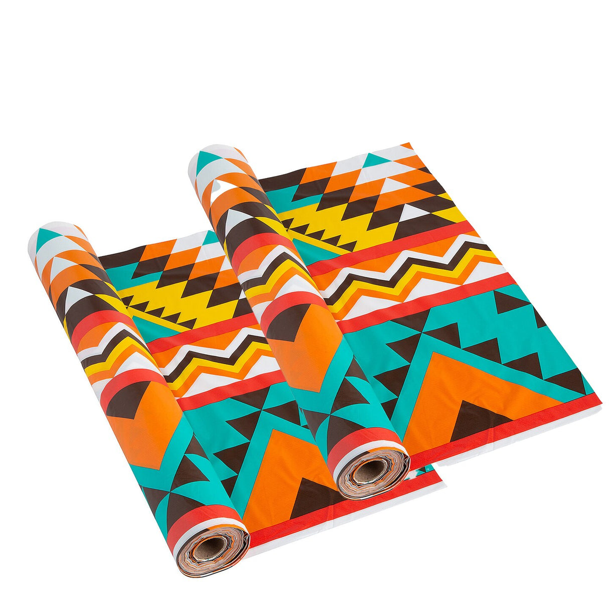 Southwest Pattern Plastic Tablecloth Roll 40" x 100 ft.