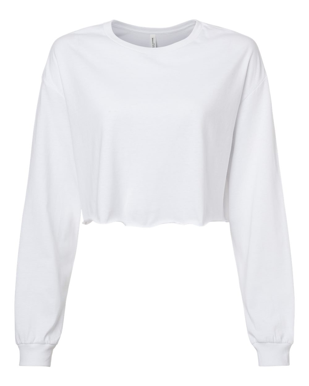 BELLA + CANVAS® Fashion Women's Cropped Long Sleeve T-Shirt