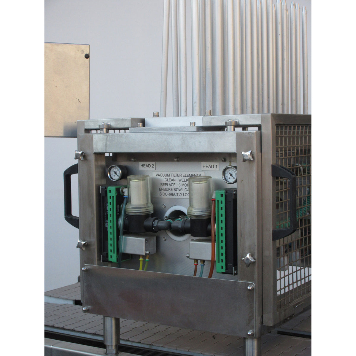 Hinds Bock 6P-08A Muffin Depositor with Paper Cup Dropper, Used Excellent Condition