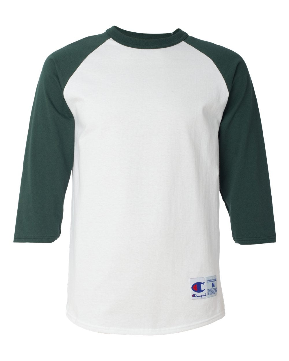 Champion® Three-Quarter Raglan Sleeve Baseball T-Shirt