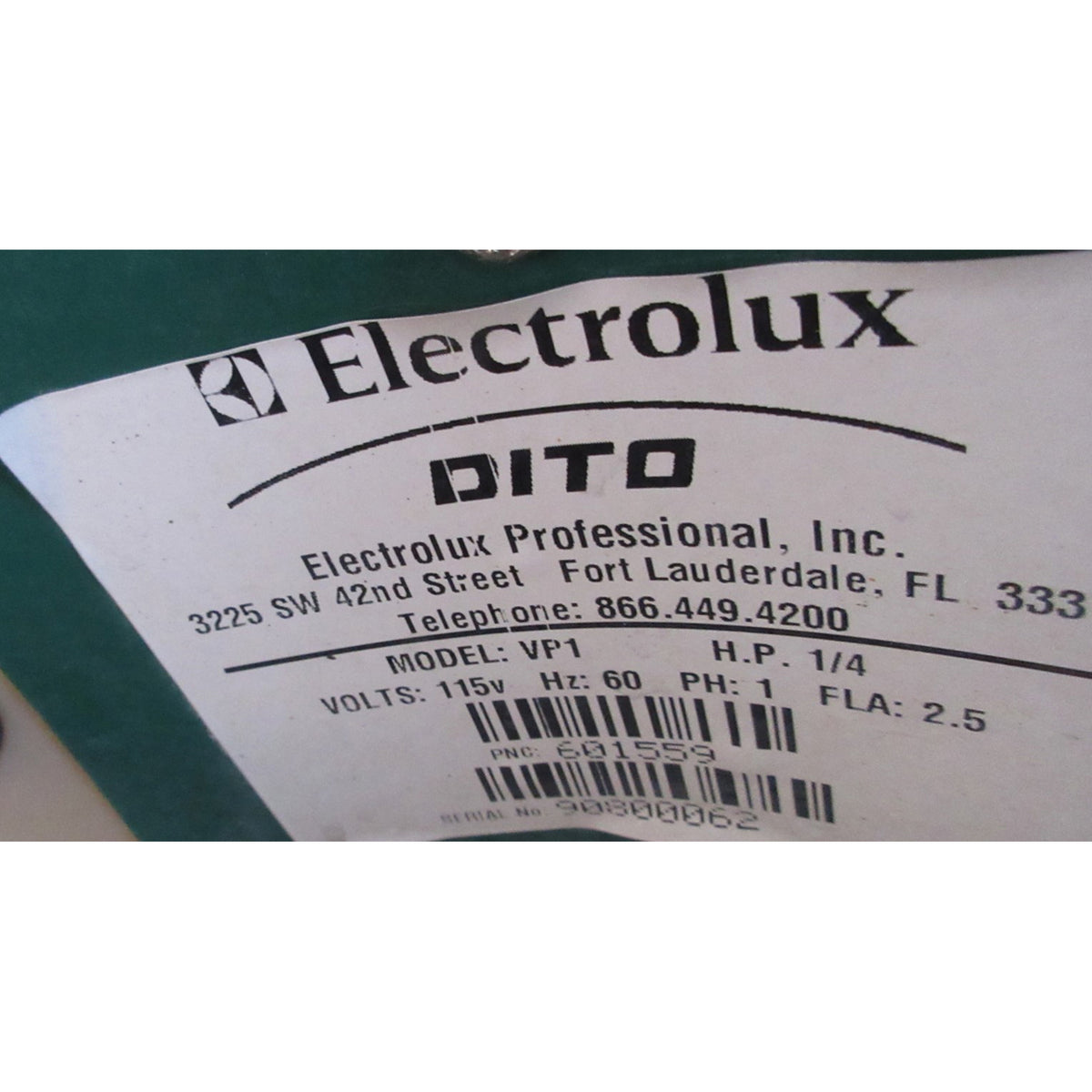 Electrolux VP1 Salad Dryer, Used Excellent Condition