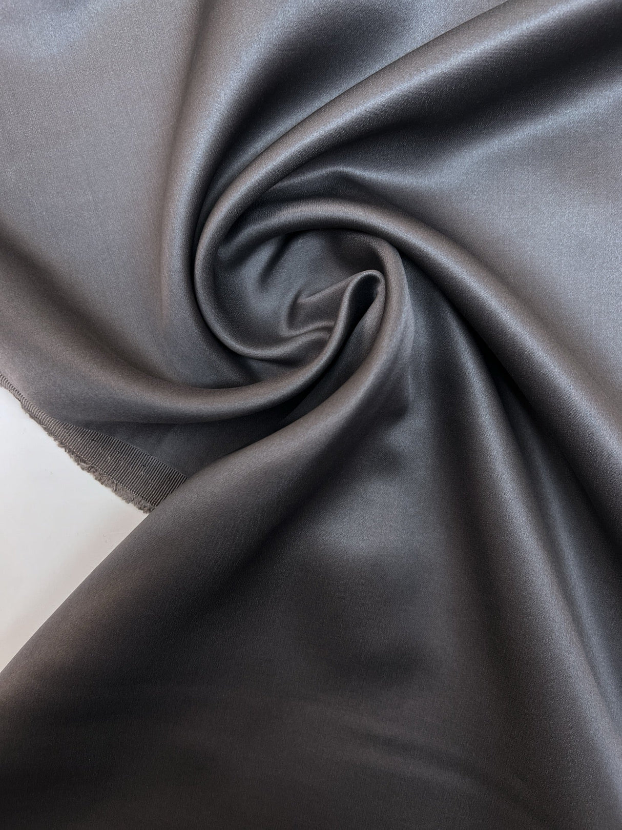 Wool Polyamide Casual Fabric Gray