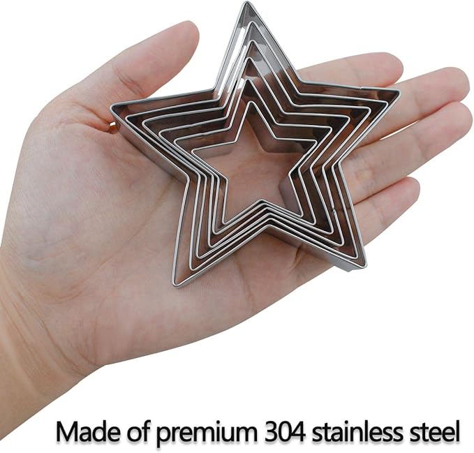 12-Piece Round Cookie Cutter Set – Stainless Steel Circle Biscuit & Pastry Cutters