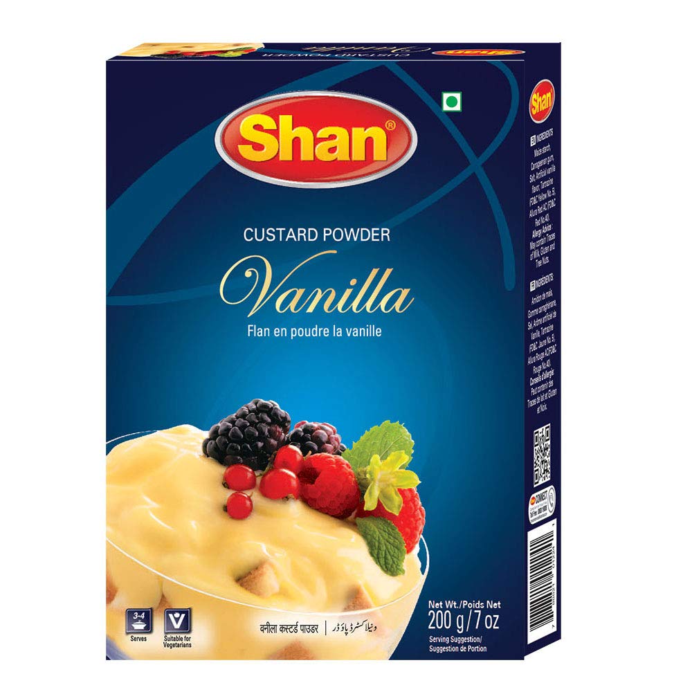 SHAN VANILLA CUSTARD POWDER (200 GM)