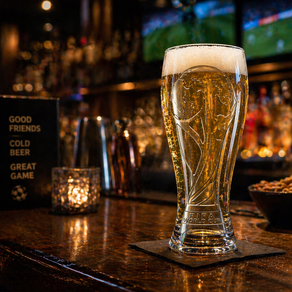 G.E.T. FIFA World Cup Trophy Pilsner, 16 oz. - Case of 24