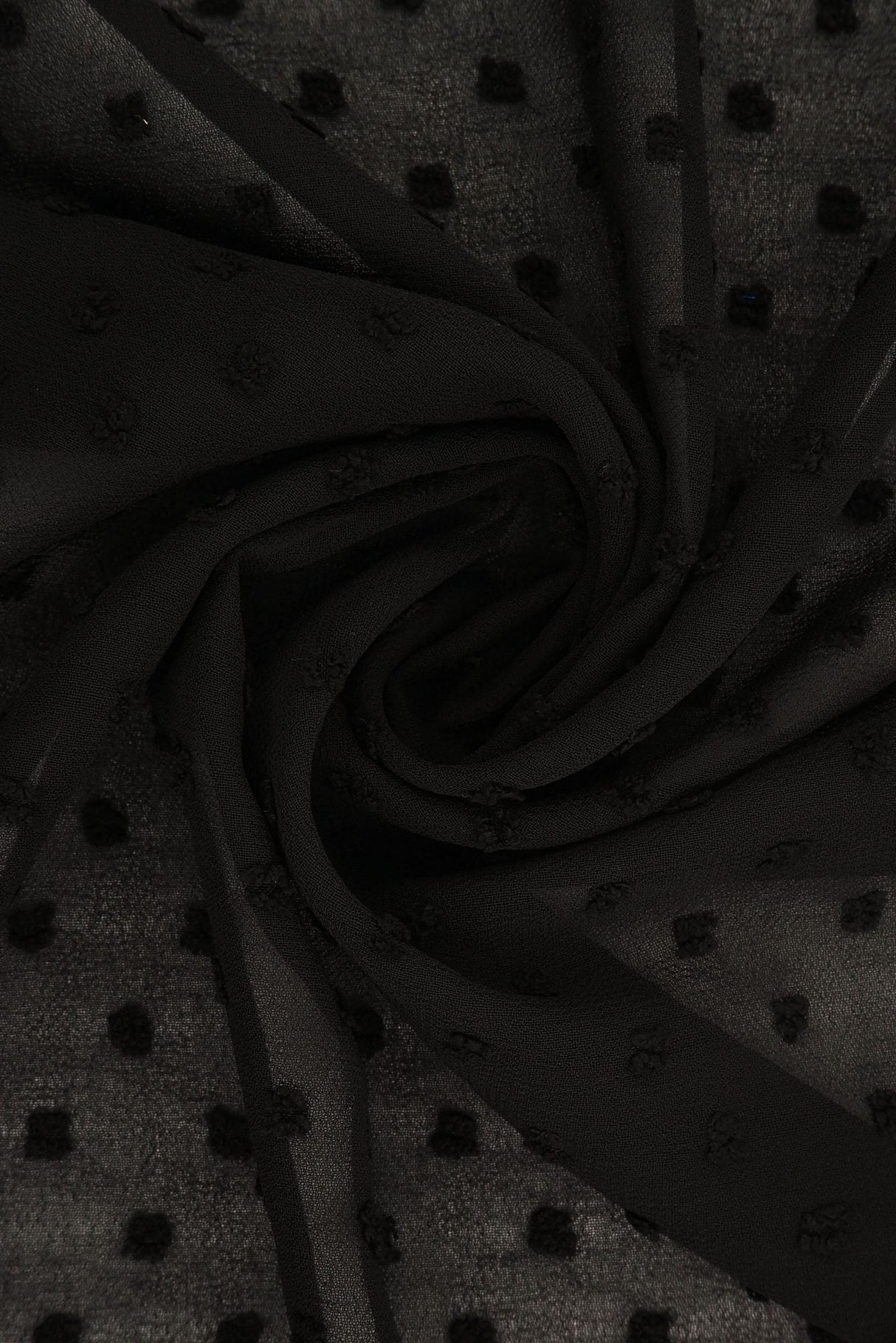 Swiss Dot Chiffon Fabric