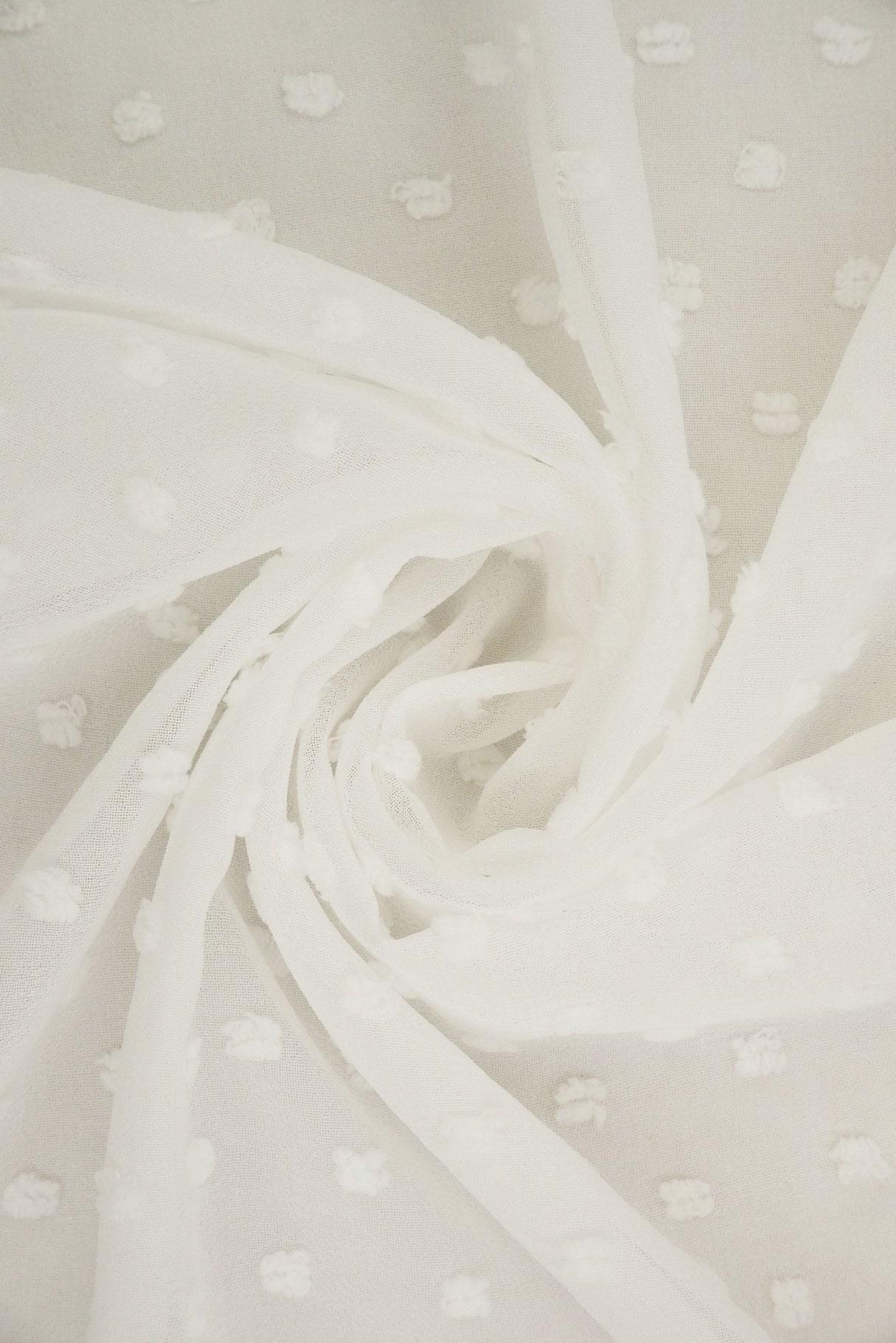 Swiss Dot Chiffon Fabric