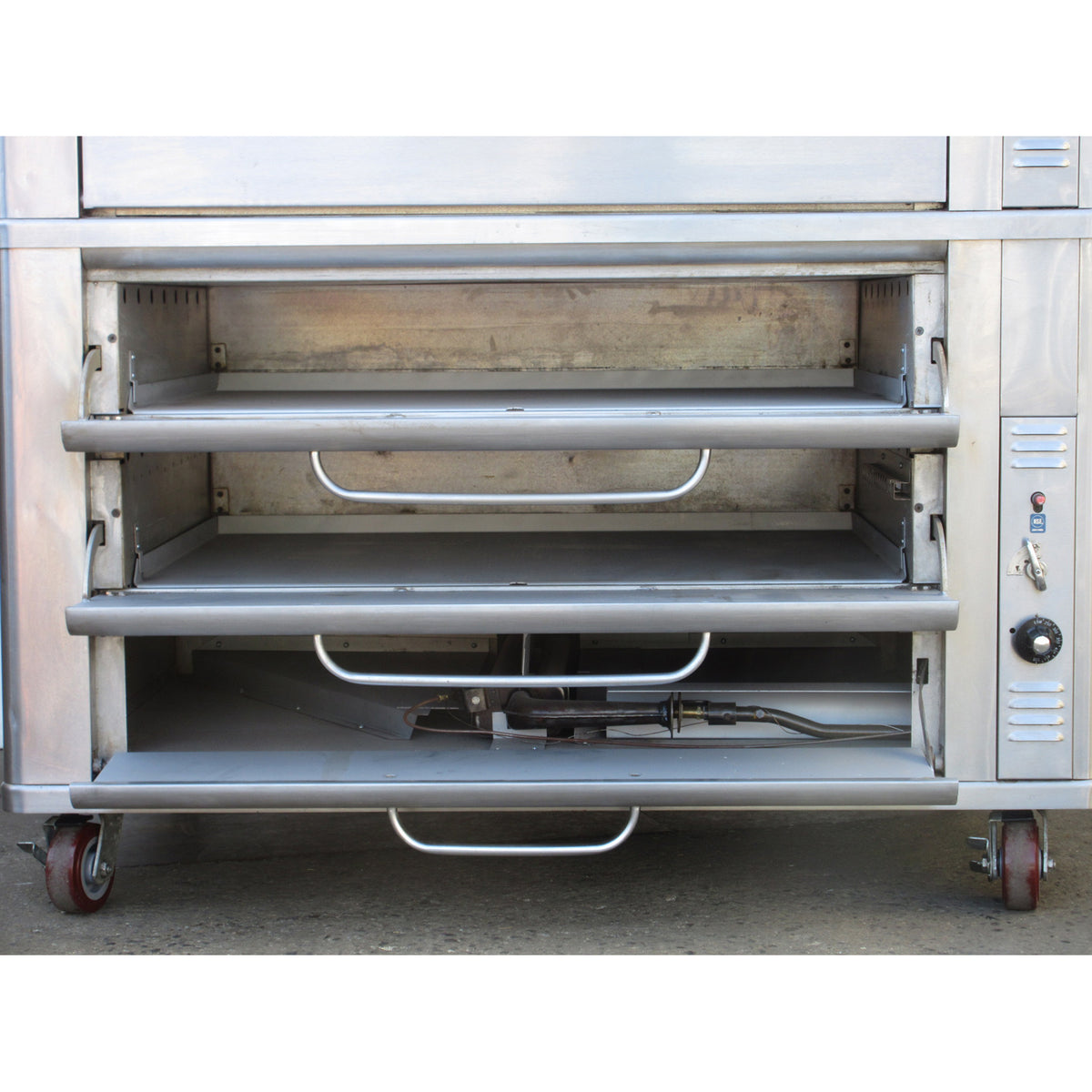 Blodgett 981 Double Deck Natural Gas Oven, Used As Demo