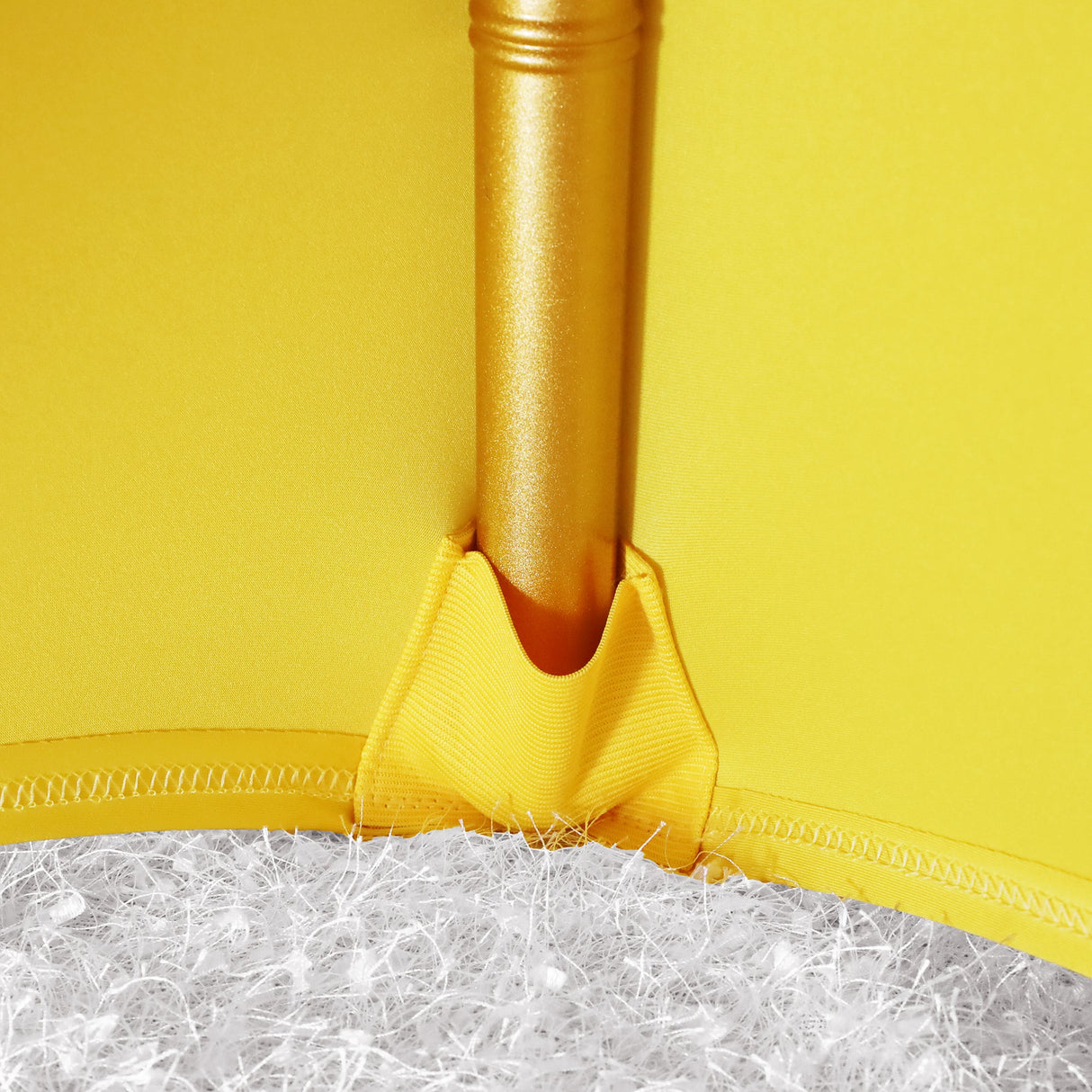 Spandex Banquet Chair Cover Canary Yellow