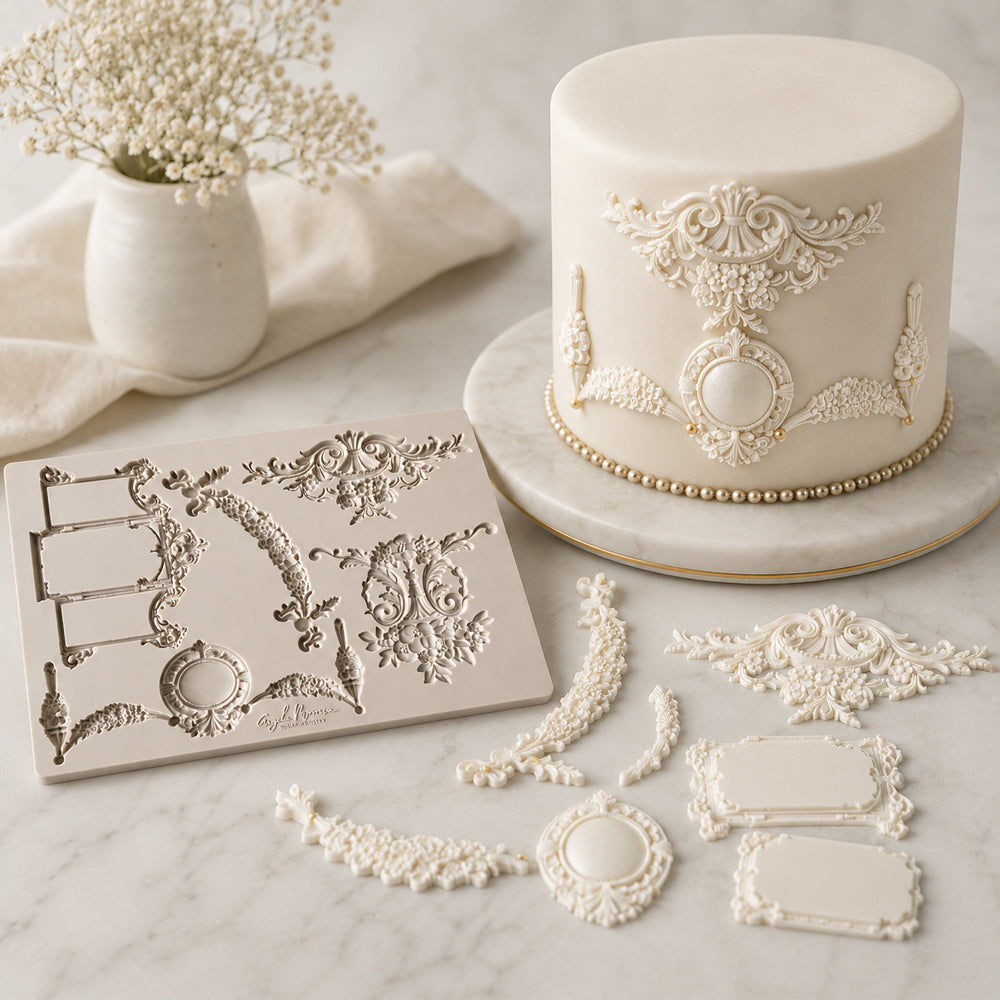 Angela Morrison Chateau Du Palais Silicone Fondant Mold
