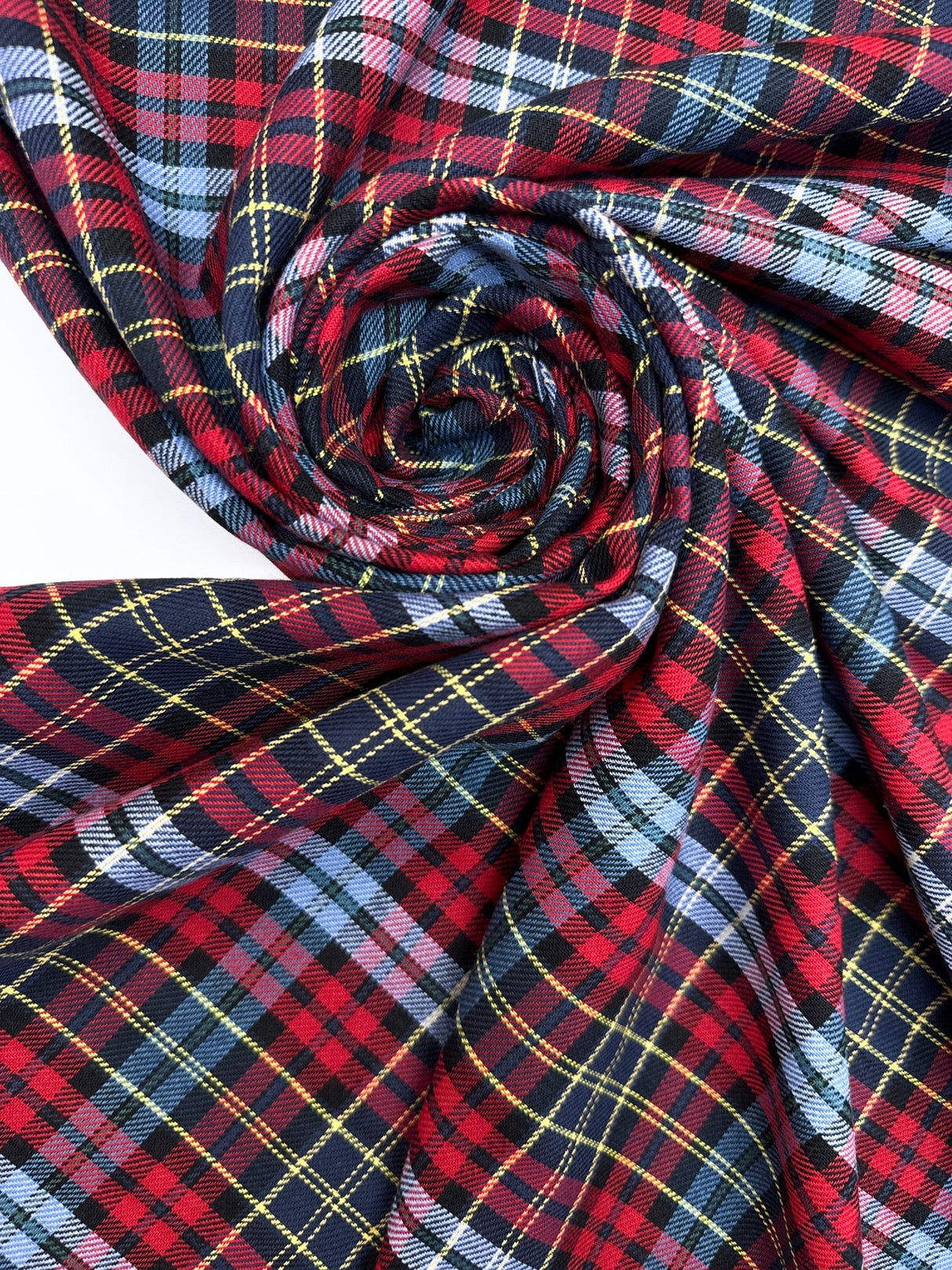 Cotton Tweed Checked Multicolour