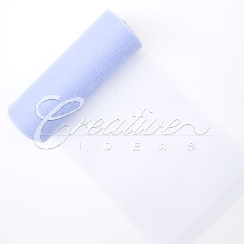 6" Tulle Spool - 25 Yards (Light Blue)