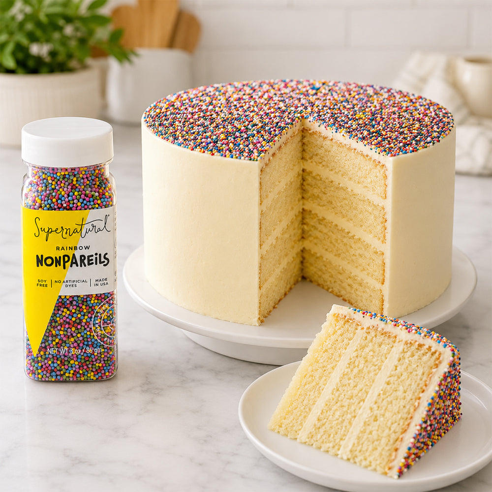 Supernatural Rainbow Nonpareils, 3 oz.